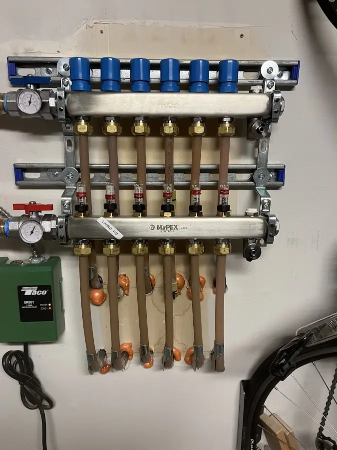 Plumber performing Leak Detection at a residential property in North Plainfield